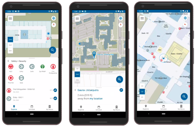 Eigene Indoor-Position