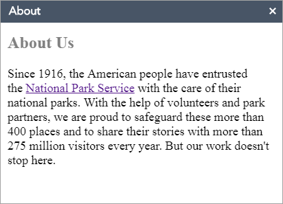Beschreibung der App