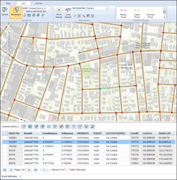 Event selection results Event selection results